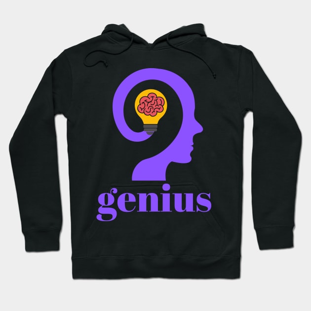 genius t shirt Hoodie by rayanammmar